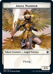 Angel Warrior // Shark Double-Sided Token [Challenger Decks 2021 Tokens] | Silver Goblin