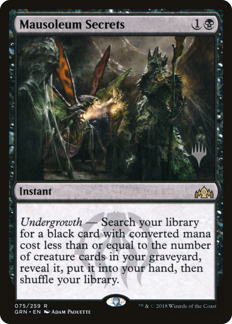 Mausoleum Secrets (75p) - Guilds of Ravnica Promos