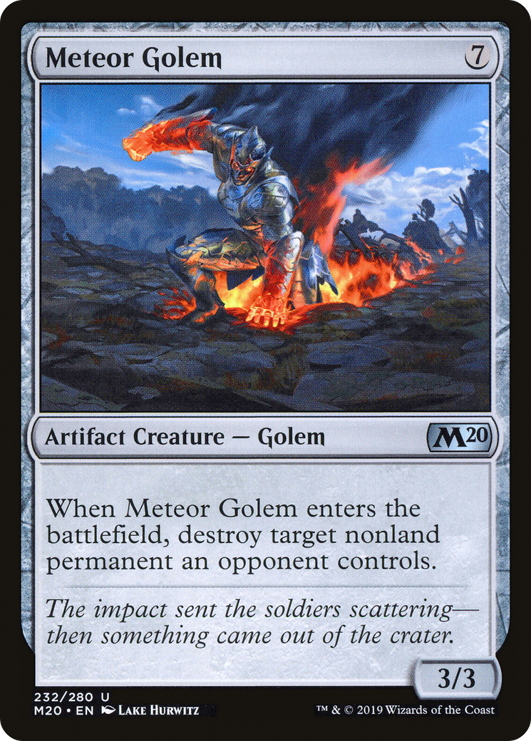 Meteor Golem (232) - Core Set 2020
