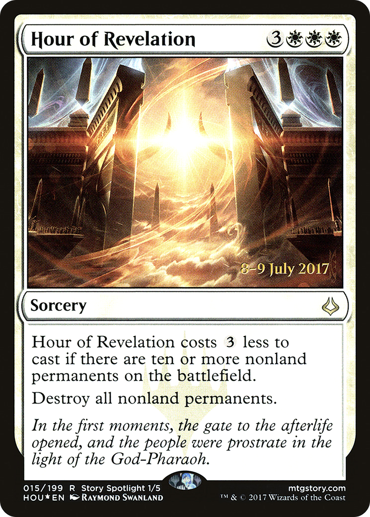Hour of Revelation (15s) Foil - Hour of Devastation Promos