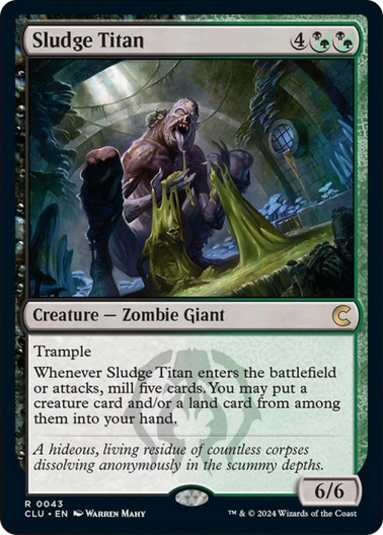 Sludge Titan [Ravnica: Clue Edition] | Silver Goblin