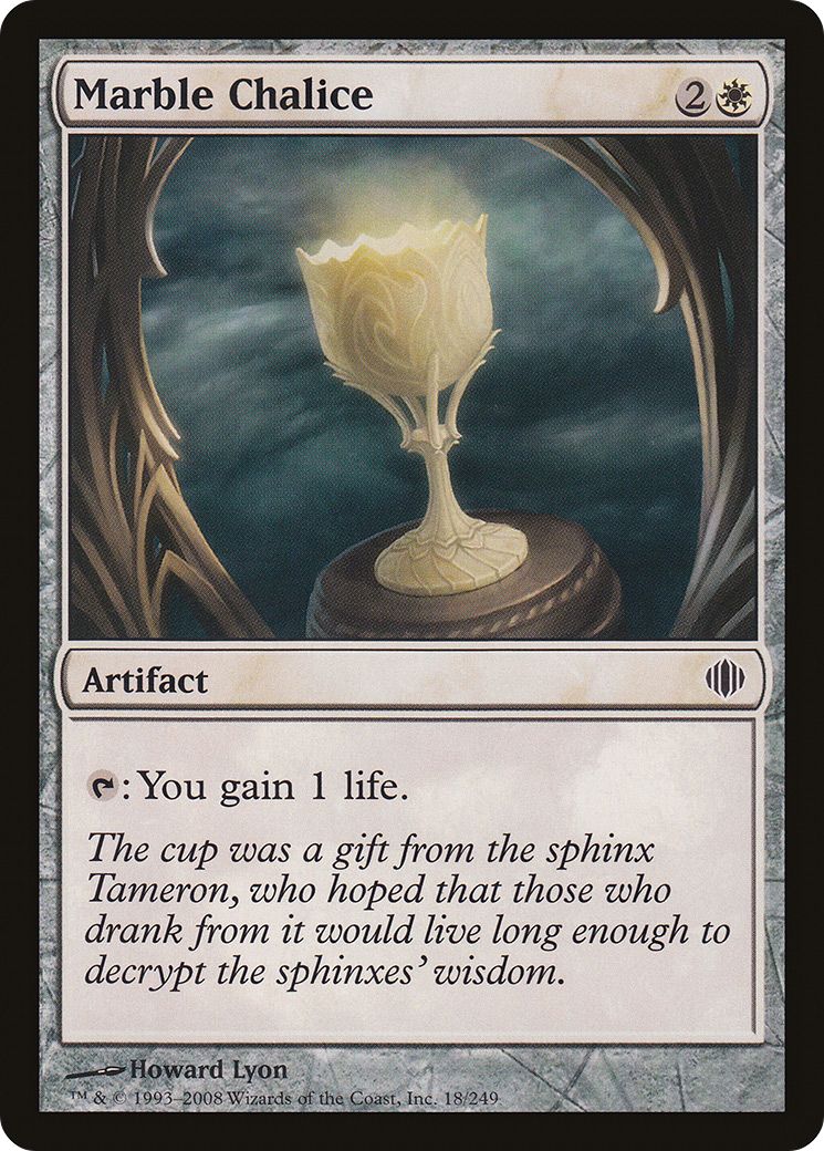 Marble Chalice (018) - Shards of Alara