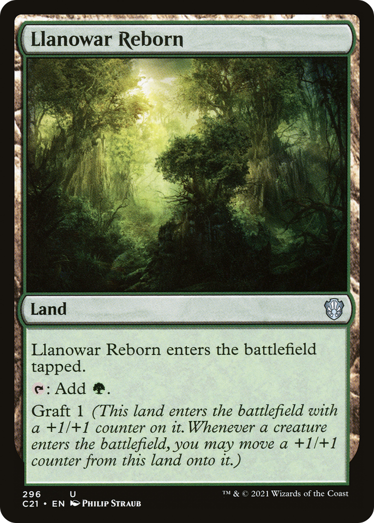 Llanowar Reborn (296) - Commander 2021