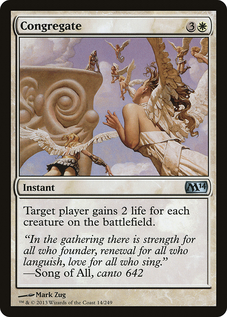 Congregate (014) Foil - Magic 2014