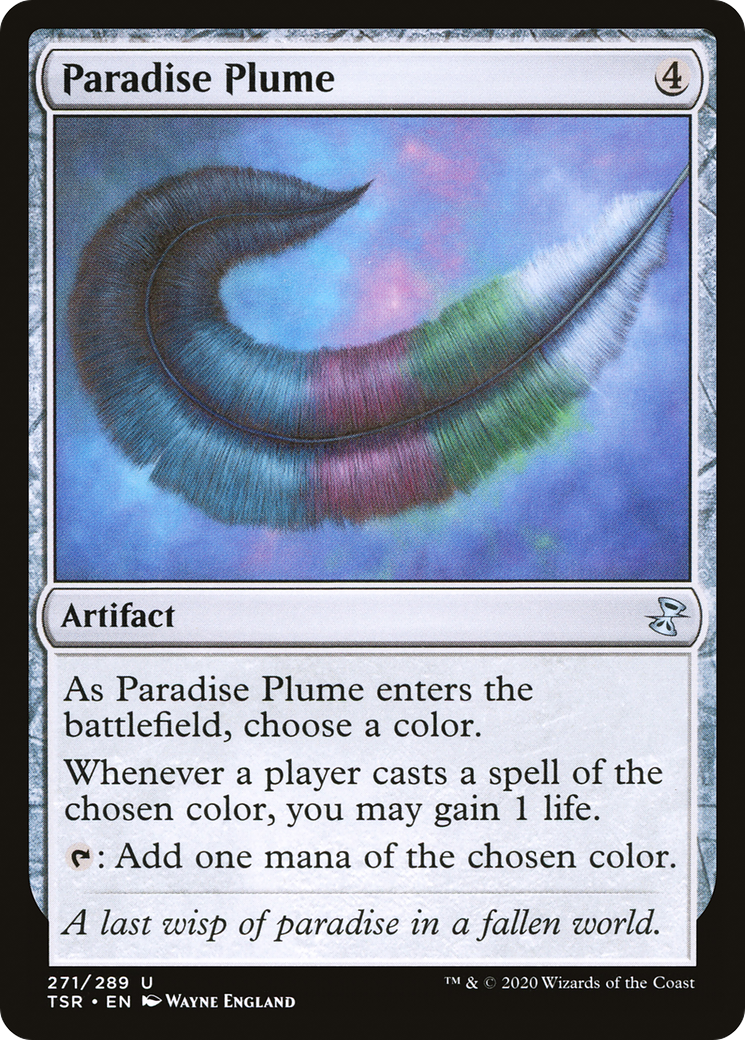 Paradise Plume (271) Foil - Time Spiral Remastered