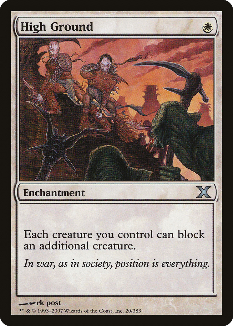 High Ground (020) Foil - Tenth Edition