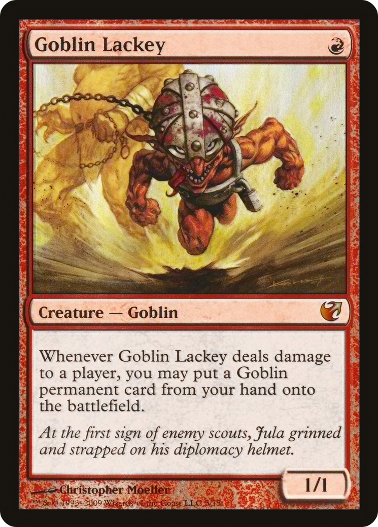 Goblin Lackey (005) Foil - From the Vault: Exiled