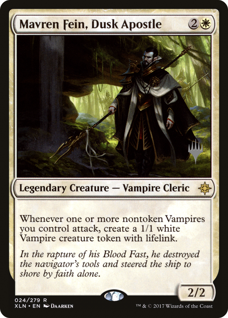 Mavren Fein, Dusk Apostle (024) Foil - Ixalan Promos