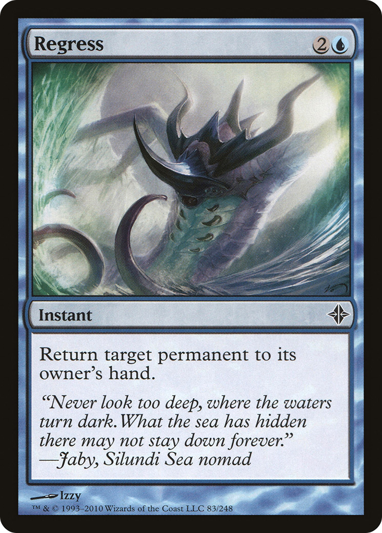 Regress (083) Foil - Rise of the Eldrazi