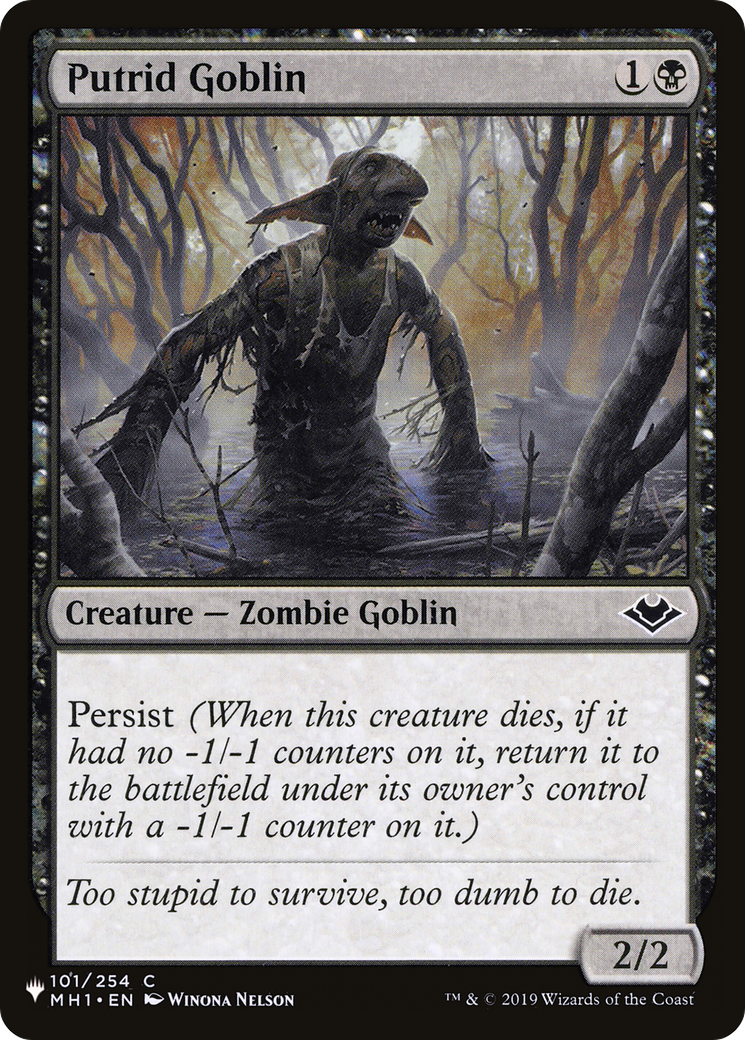 Putrid Goblin [The List Reprints] | Silver Goblin