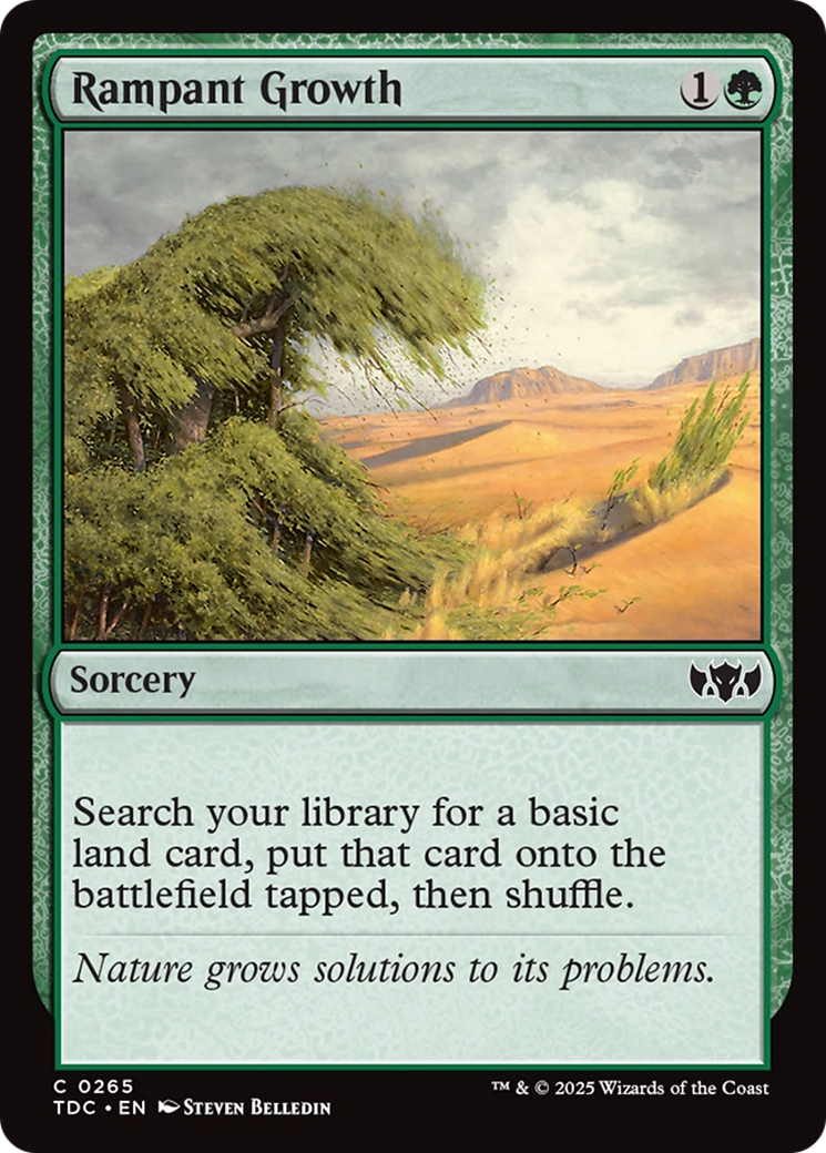 Rampant Growth (265) - Commander: Tarkir: Dragonstorm