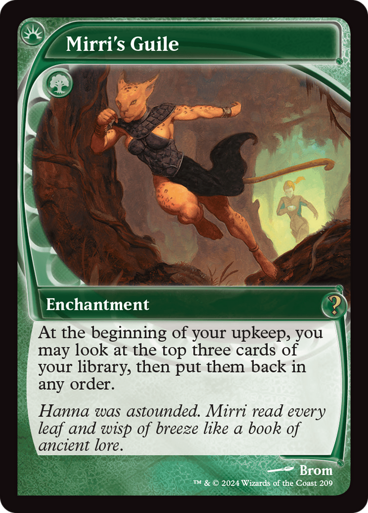 Mirri's Guile (Future Sight) (209) Foil - Mystery Booster 2