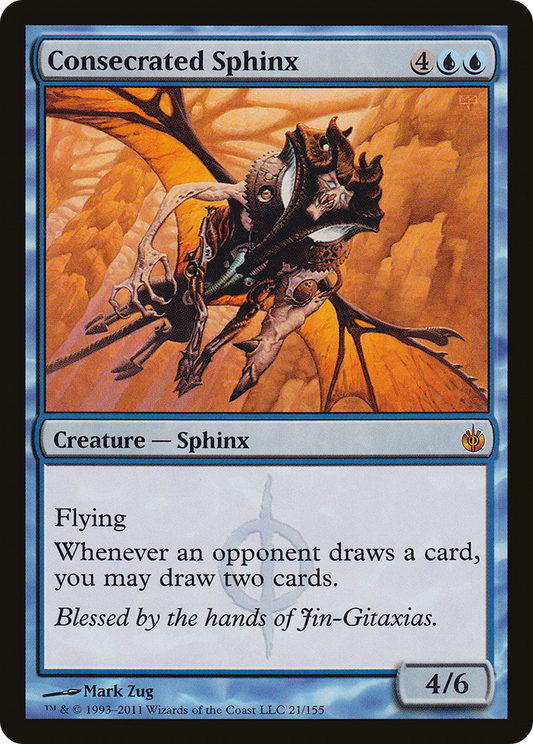 Consecrated Sphinx (021) - Mirrodin Besieged