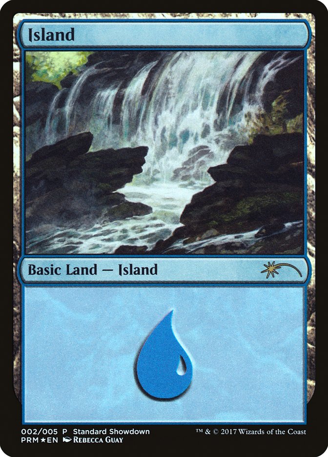 Island (Rebecca Guay) [Standard Showdown Promos] | Silver Goblin