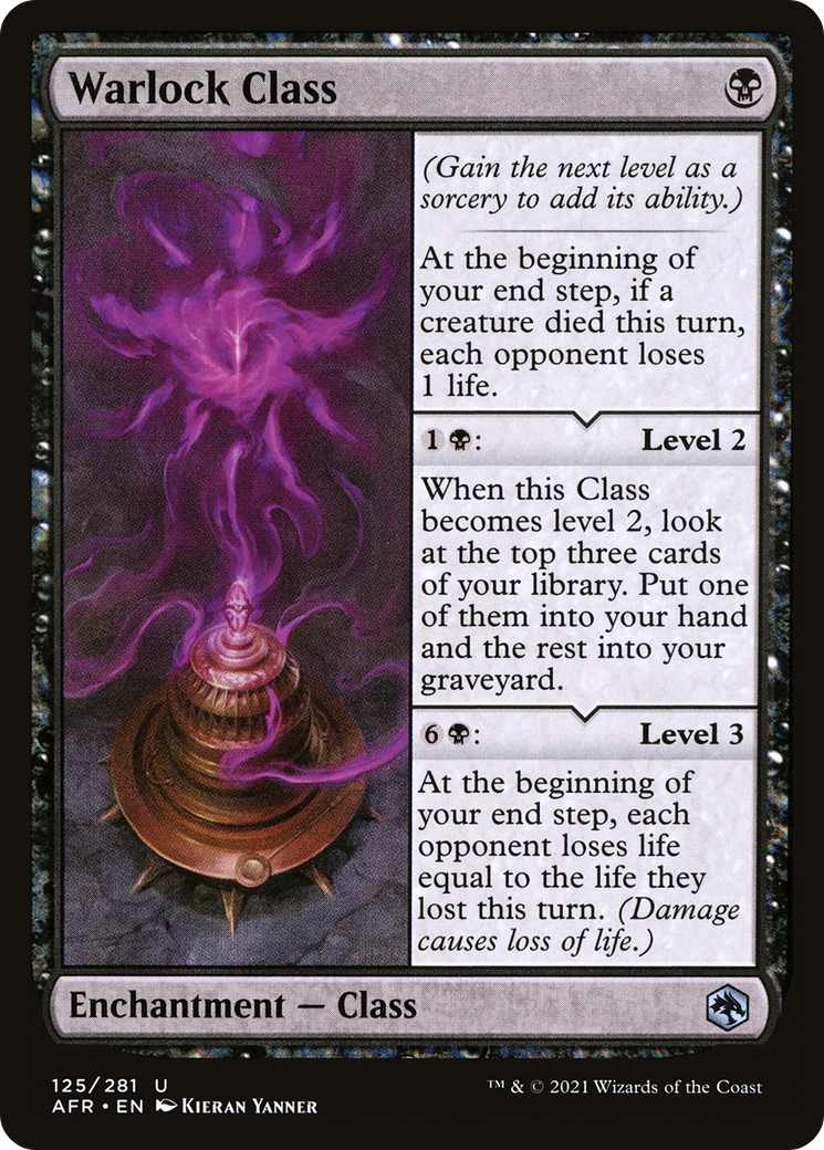 Warlock Class (125) - Adventures in the Forgotten Realms