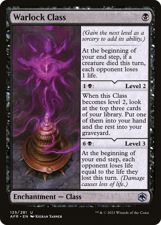 Warlock Class (125) - Adventures in the Forgotten Realms