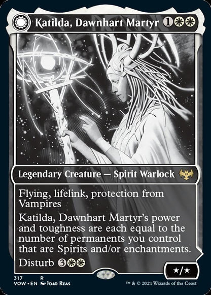 Katilda, Dawnhart Martyr (Showcase) (317) Foil - Innistrad: Crimson Vow