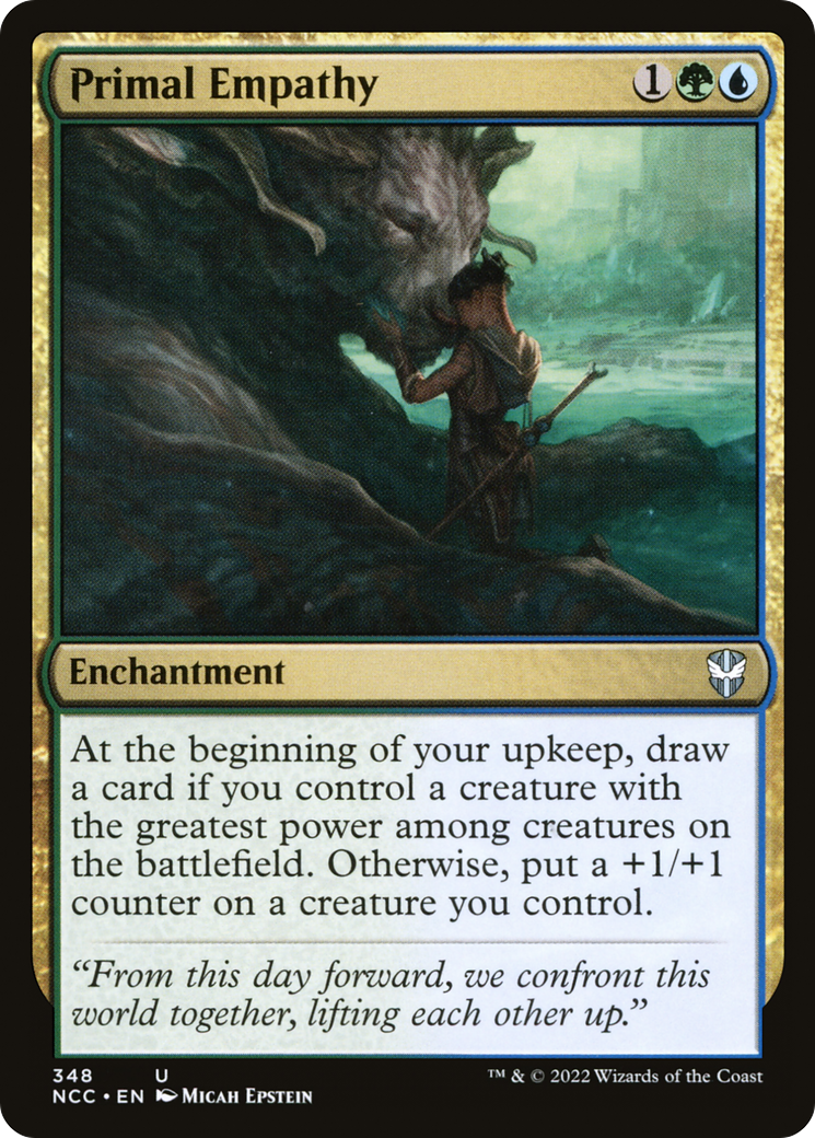 Primal Empathy (348) - New Capenna Commander