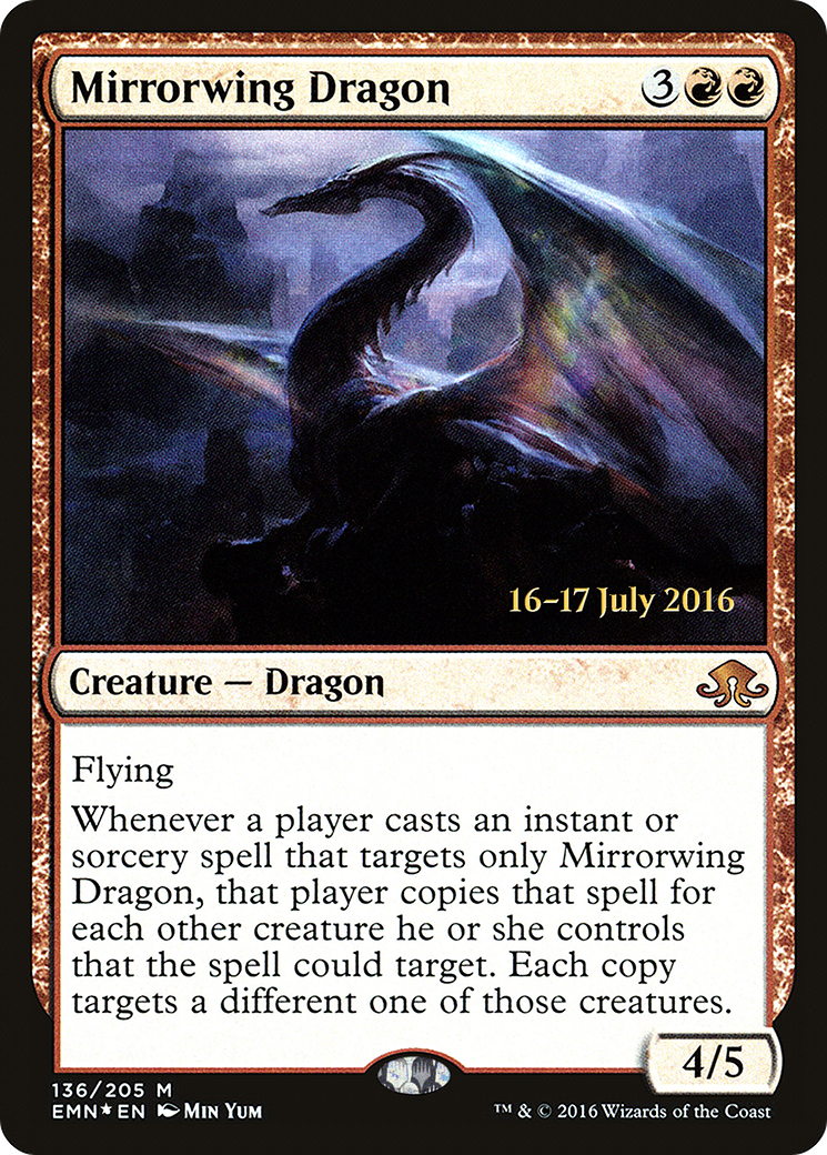 Mirrorwing Dragon (136) Foil - Eldritch Moon Promos
