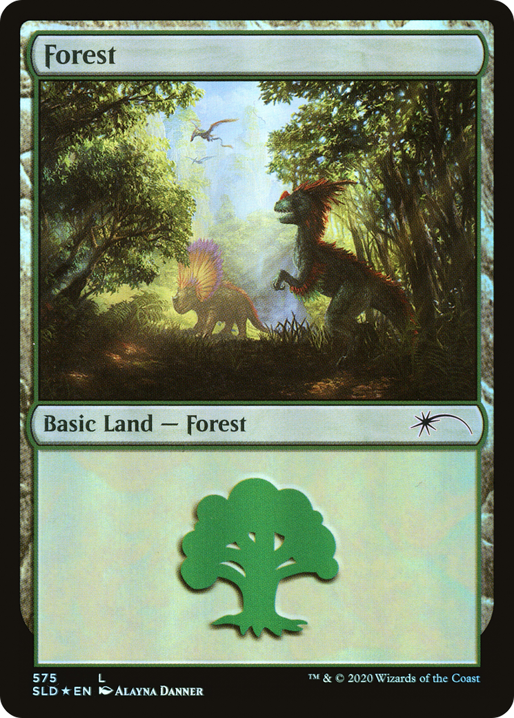 Forest (575) Foil - Secret Lair Drop