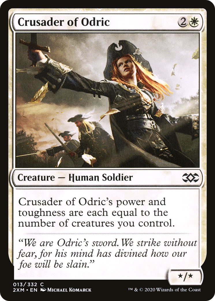 Crusader of Odric (013) Foil - Double Masters
