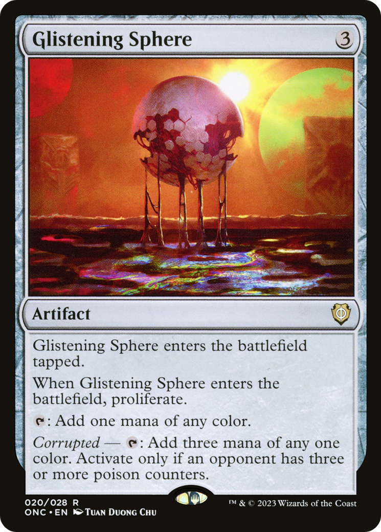 Glistening Sphere (020) - Phyrexia: All Will Be One Commander
