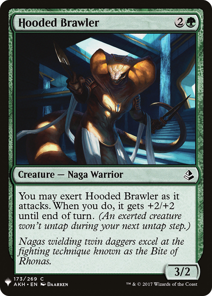 Hooded Brawler (AKH-173) - The List