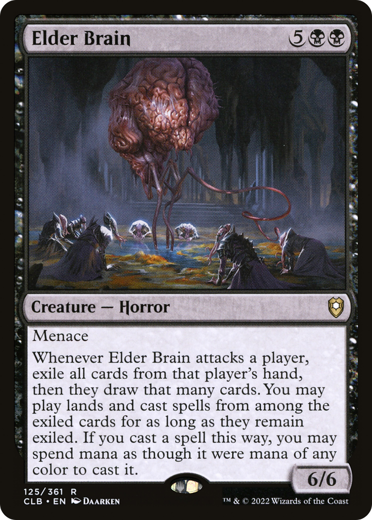 Elder Brain (125) Foil - Commander Legends: Battle for Baldur's Gate