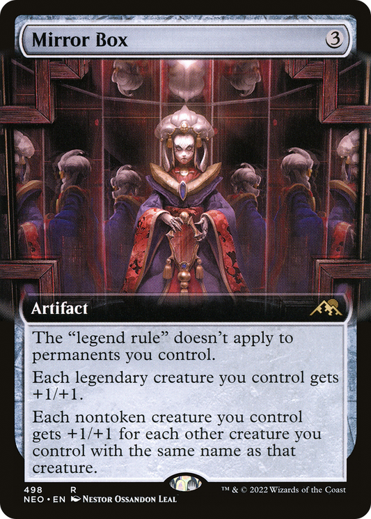 Mirror Box (Extended Art) (498) - Kamigawa: Neon Dynasty
