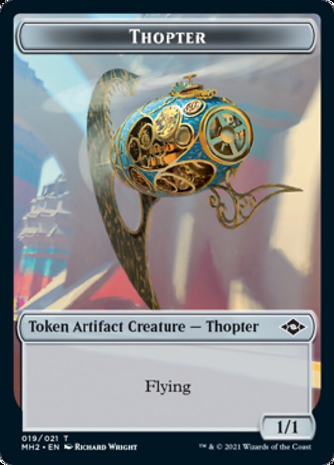 Thopter Token [Modern Horizons 2 Tokens] | Silver Goblin