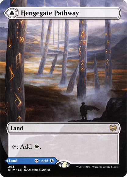 Hengegate Pathway (Borderless) (Showcase) (293) Foil - Kaldheim