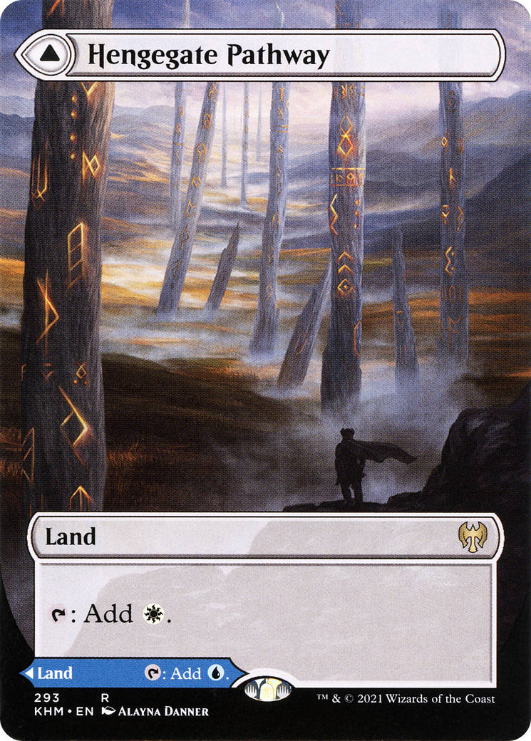 Hengegate Pathway (Borderless) (Showcase) (293) Foil - Kaldheim