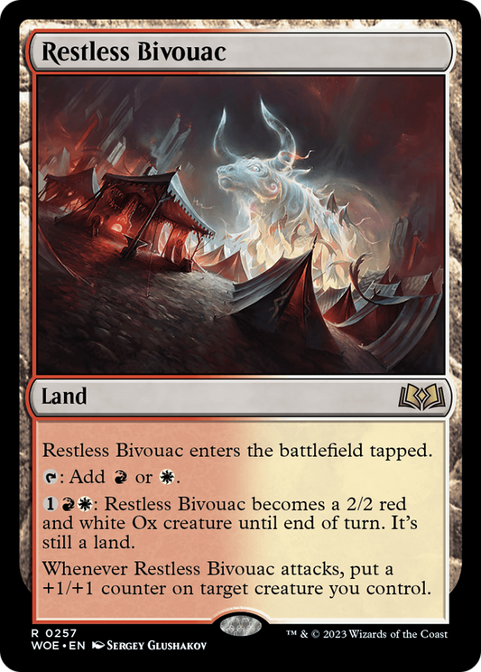 Restless Bivouac (257) - Wilds of Eldraine