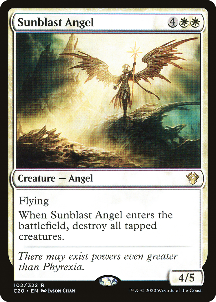 Sunblast Angel (102) - Commander 2020