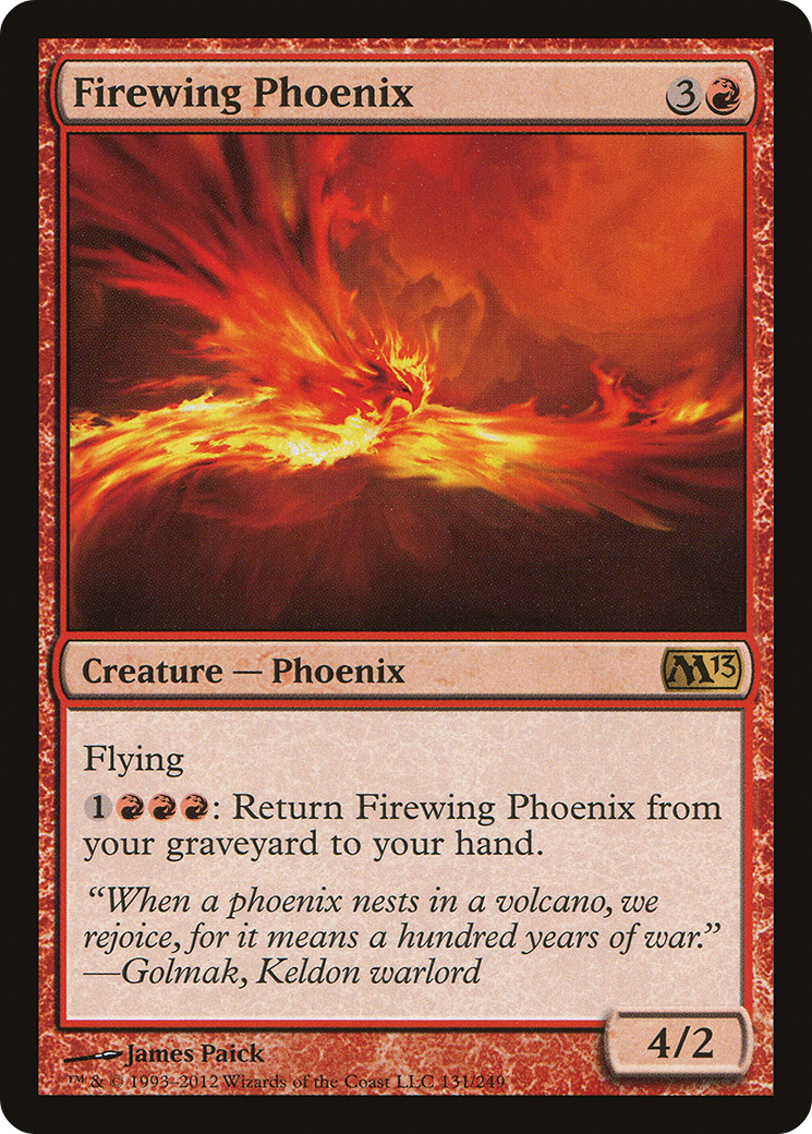 Firewing Phoenix (131) Foil - Magic 2013