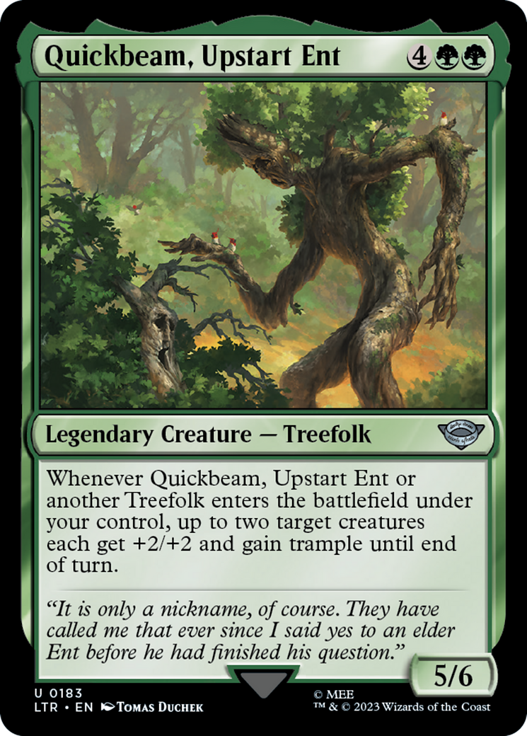 Quickbeam, Upstart Ent (183) - The Lord of the Rings: Tales of Middle-earth