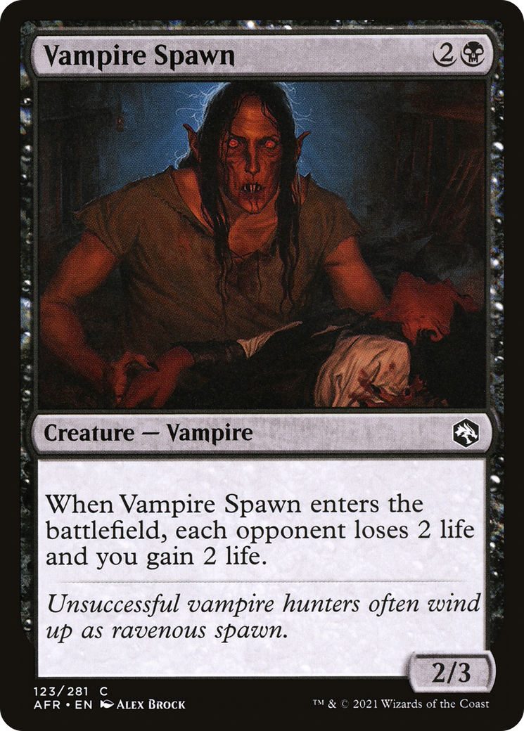 Vampire Spawn [Dungeons & Dragons: Adventures in the Forgotten Realms] Foil