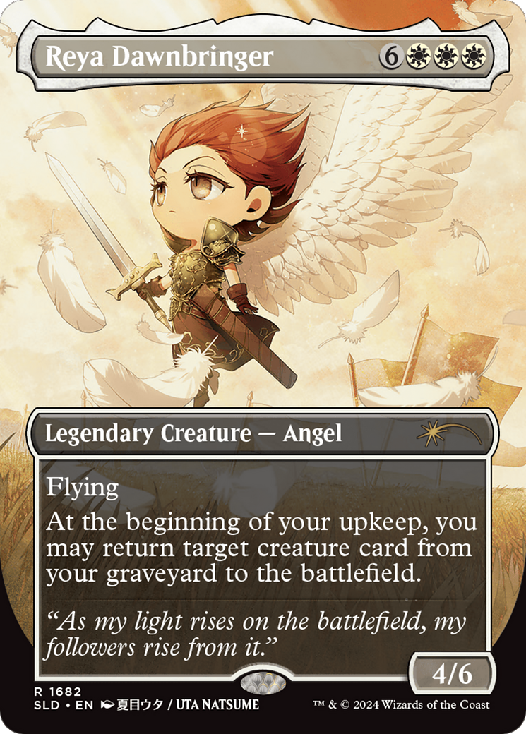 Reya Dawnbringer (1682) Foil - Secret Lair Drop