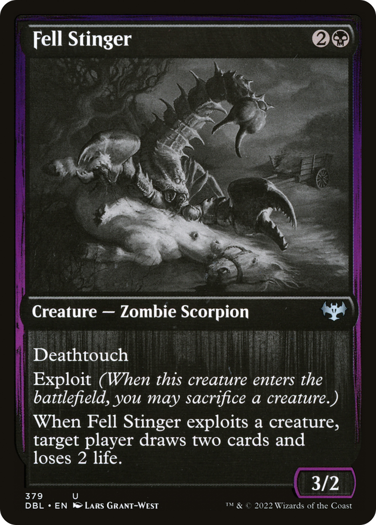 Fell Stinger (379) Foil - Innistrad: Double Feature