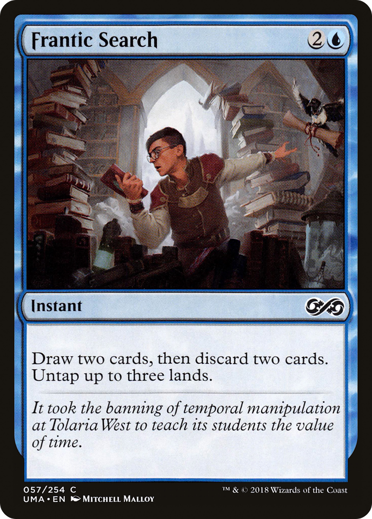 Frantic Search (057) Foil - Ultimate Masters