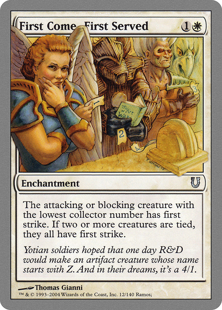 First Come, First Served (012) - Unhinged