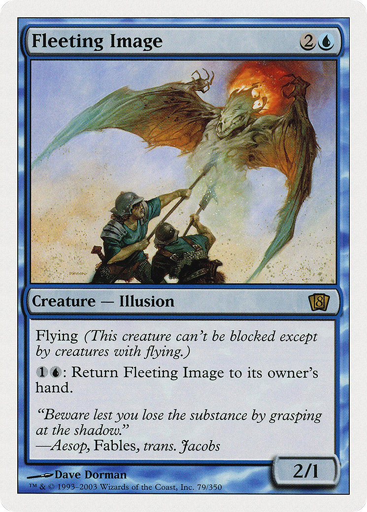 Fleeting Image (079) Foil - Eighth Edition