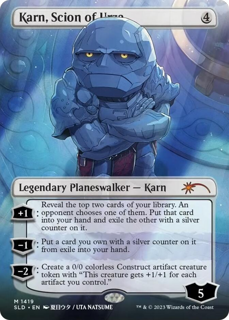 Karn, Scion of Urza (1419) Foil - Secret Lair Drop