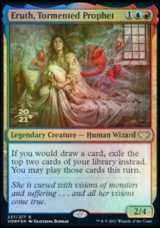 Eruth, Tormented Prophet [Innistrad: Crimson Vow Prerelease Promos] | Silver Goblin