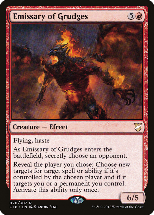 Emissary of Grudges (020) - Commander 2018
