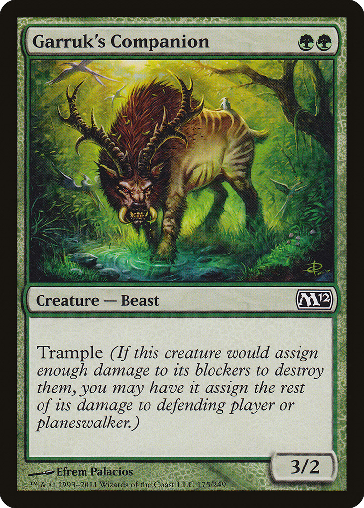Garruk's Companion (175) - Magic 2012