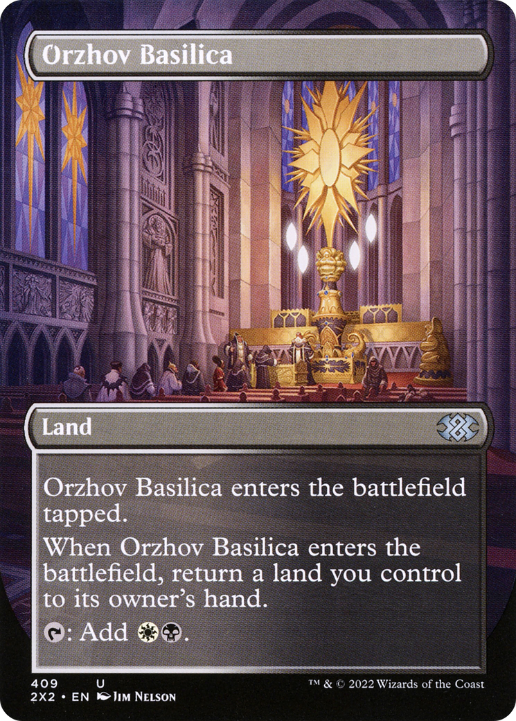 Orzhov Basilica (409) Foil - Double Masters 2022