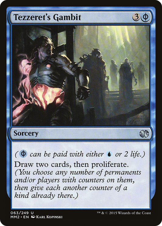 Tezzeret's Gambit (063) Foil - Modern Masters 2015