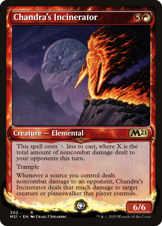 Chandra's Incinerator (Showcase) [Core Set 2021] Foil