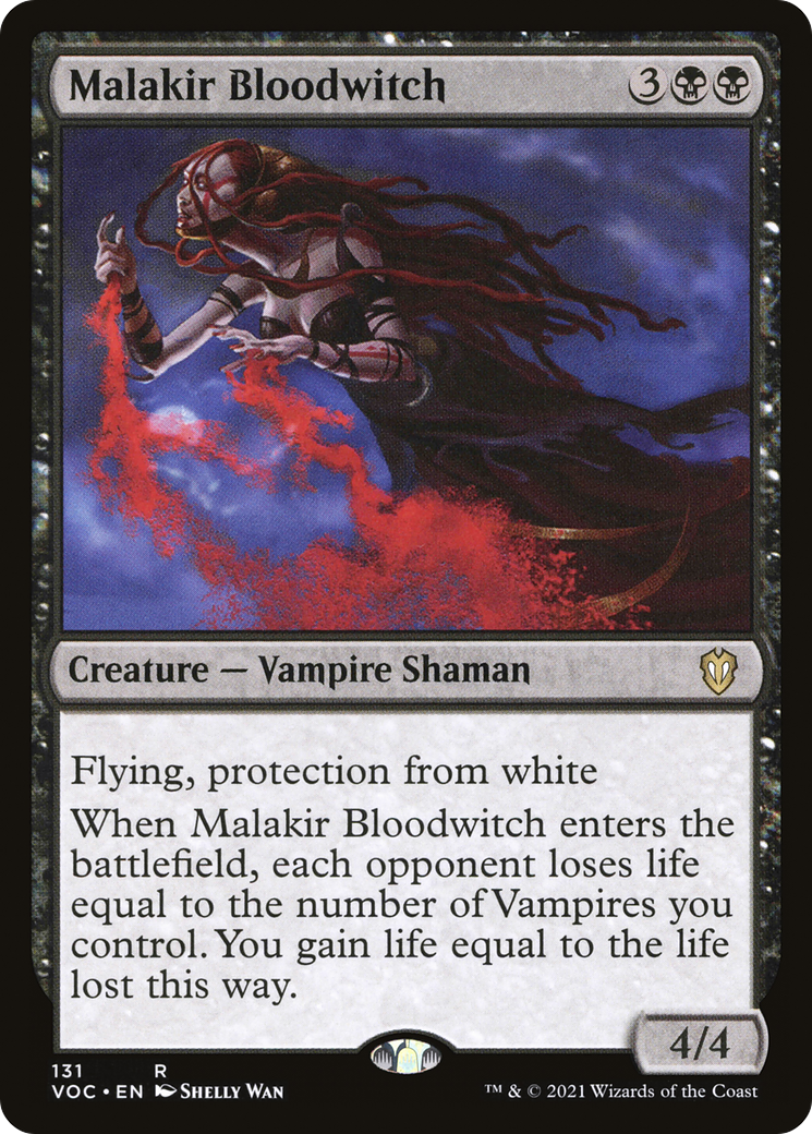 Malakir Bloodwitch [Innistrad: Crimson Vow Commander] | Silver Goblin